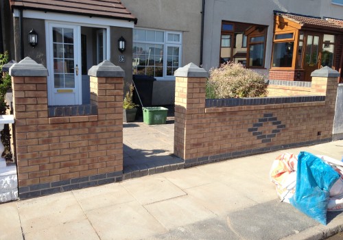 Garden Wall with Gate Area Bootle